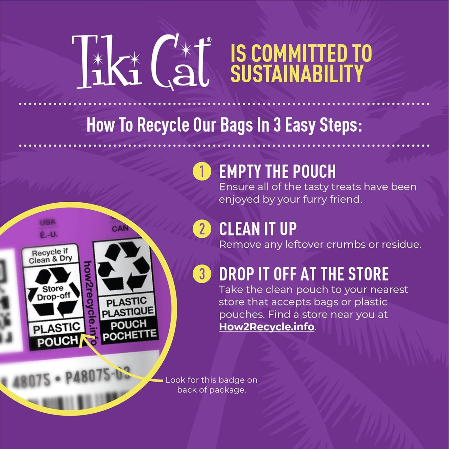 Tiki Cat Soft & Chewy Treats, Chicken Flavor, 3 Calories Per Treat with Grain-Free and No Added Gluten, 6 oz Pouch (Pack of 1)