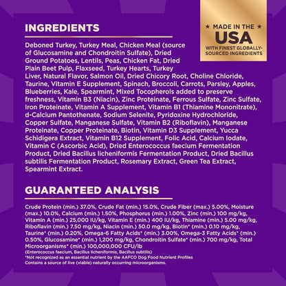 Wellness CORE+ Dry Dog Food with Freeze Dried Pieces, Small Breed, Grain Free, High Protein, Natural, Original Turkey & Chicken Recipe, (4-Pound Bag)