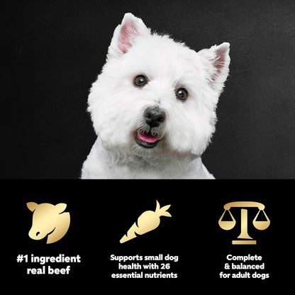 Cesar Small Breed Dry Dog Food Filet Mignon Flavor and Spring Vegetables Garnish, 12 lb. Bag