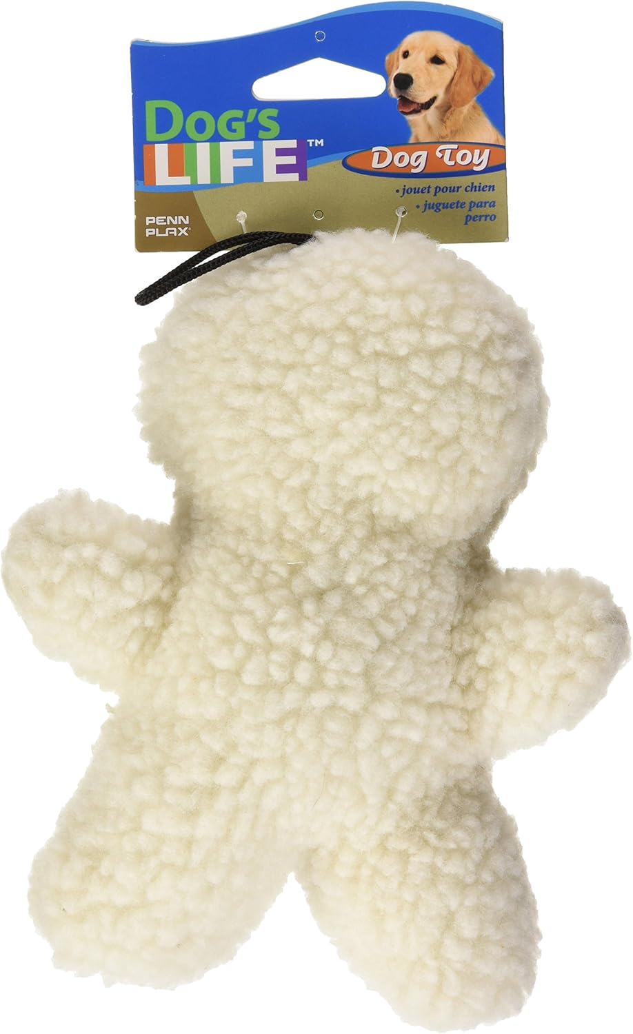 Penn-Plax RFF23 Fleece Plush Squeaker Dog Toy (Pack of 2)