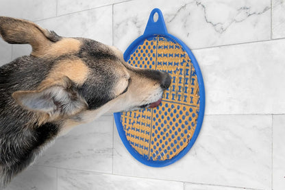 Lick 'n' Go Pet Lick Mat with Carabiner - Set of 2