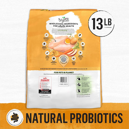 Purina Beyond Natural Dry Cat Food Wholesome Ingredients for Whole Health White Meat Chicken and Whole Oat Meal Recipe - 13 lb. Bag