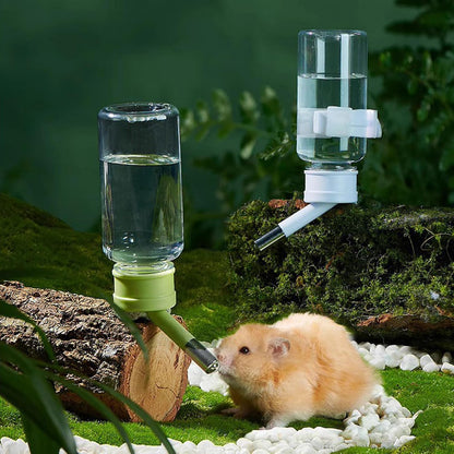 Automatic Hamsters Water Bottle Hanging Water Dispenser Bead Head Watering Bottle Drinking Supply for Small Animals Pet Supplies
