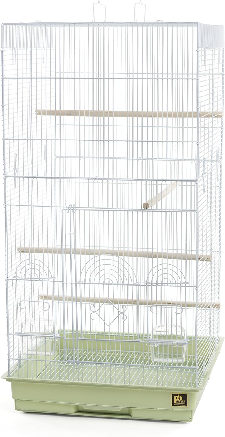 Prevue Pet Products SPECONO1818H-SG Tall Tiel Cage, Sage Green