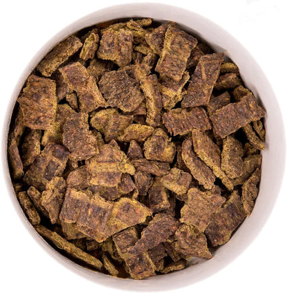 Only Natural Pet MaxMeat Holistic Air Dried Dry Dog Food Meal Topper - All Natural, High Protein, Grain Free and Limited Ingredient - Made with Real Meat - Beef with Pumpkin & Parsley 4 oz