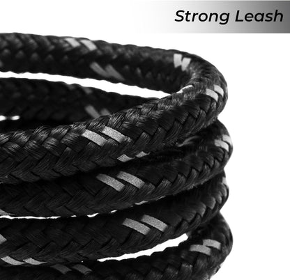 Reflective Cat Leash, 30ft Escape Proof Walking Lead Yard Long Leash, Extender Leash Training Playing Outdoor for Cats Puppy Kitten Small Dogs Rabbit Small Animals