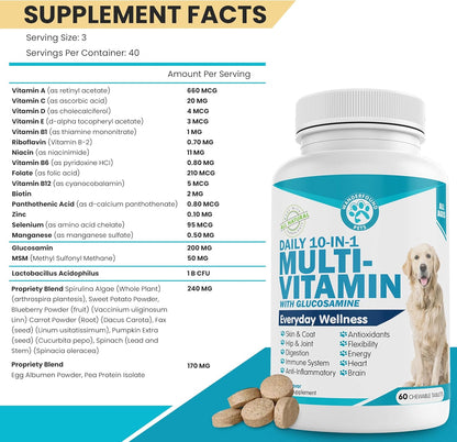 Milk Thistle + Multivitamin for Dogs Bundle