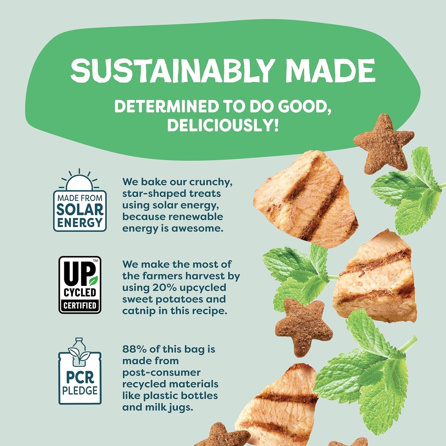 Shameless Pets Crunchy Cat Treats - Kitty Treats for Cats with Digestive Support, Natural Ingredients for Kittens, Healthy Flavored Feline Snacks - Variety Pack, 3-Pk