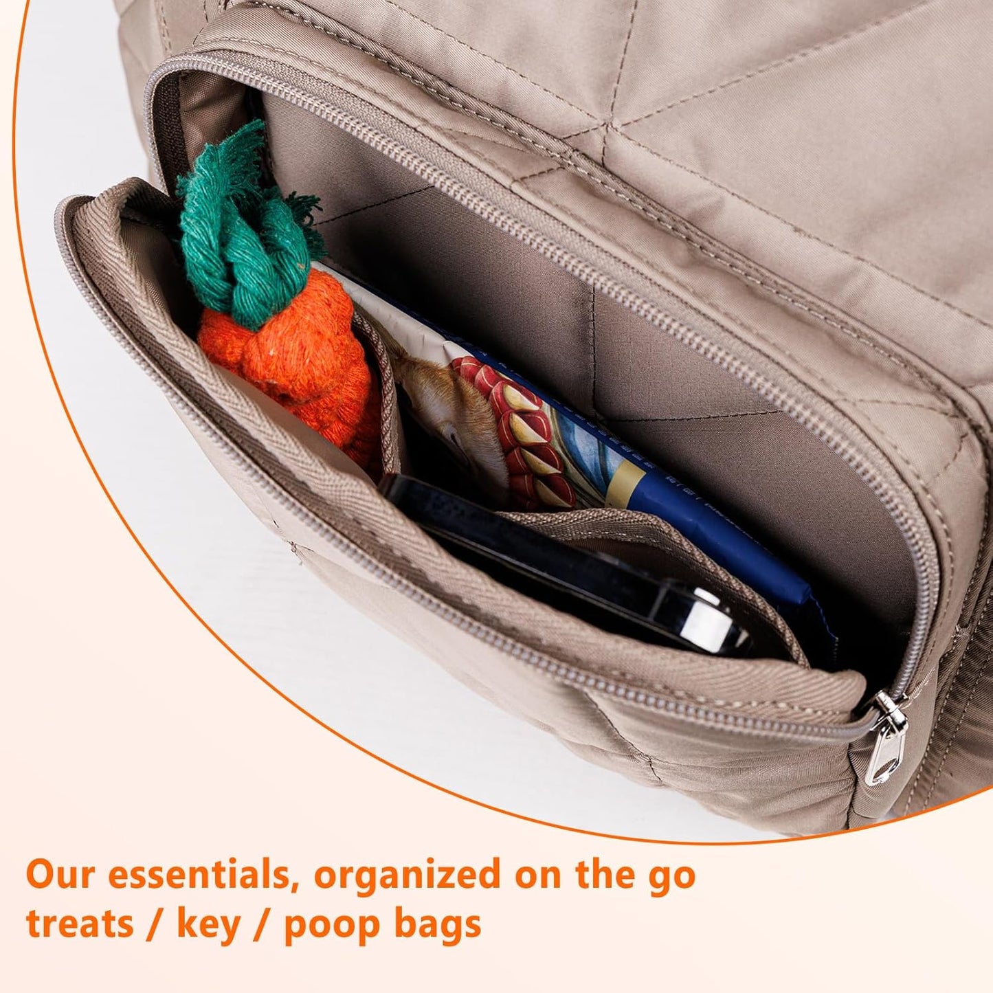 Dog Carriers for Small Dogs Pet Carrier Purse for Puppy and Cats Up to 10 lbs Stylish Tote Bag with Pockets Adjustable Shoulder Strap for Travel/Shopping