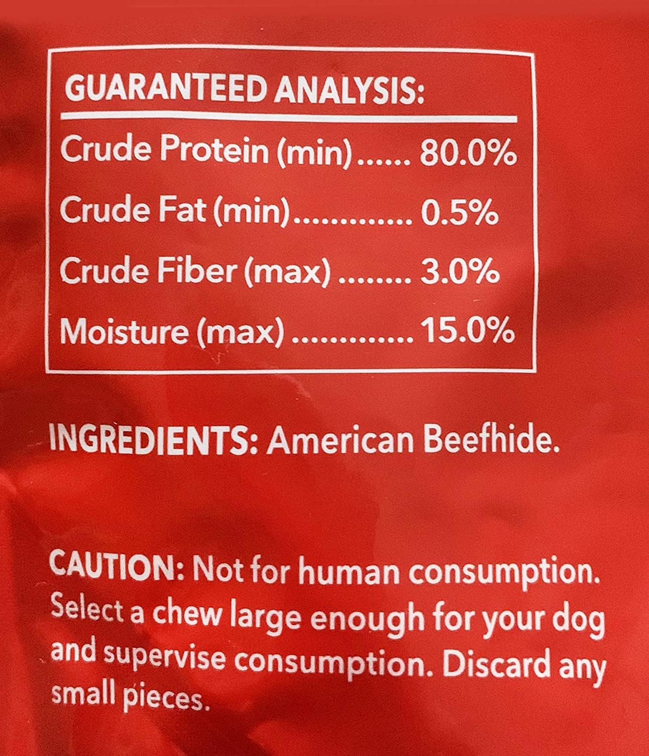 Pet Factory American Beefhide 3-4" Donuts Dog Chew Treats - Natural Flavor, 8 Count/1 Pack