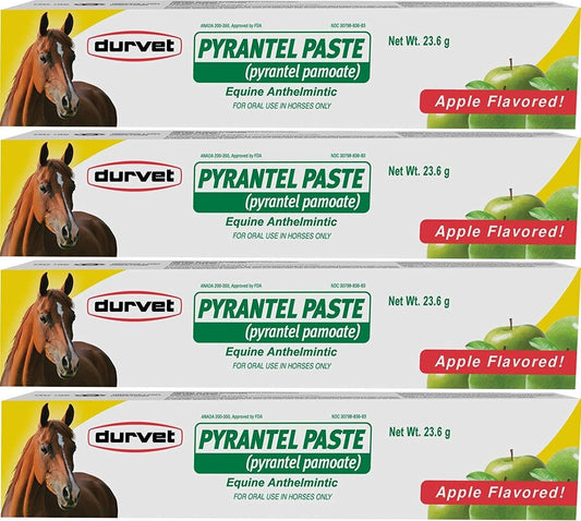 Durvet Pyrantel Paste Wormer, 23.6gm (4 Pack)