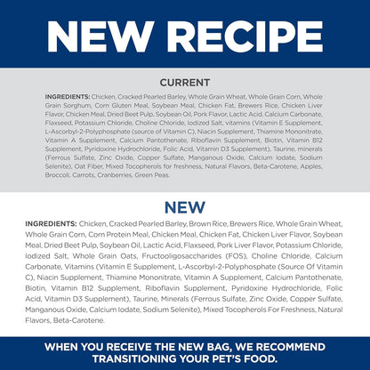 Hill's Science Diet Adult 1-6, Adult 1-6 Premium Nutrition, Dry Dog Food, Chicken & Barley, 15 lb Bag