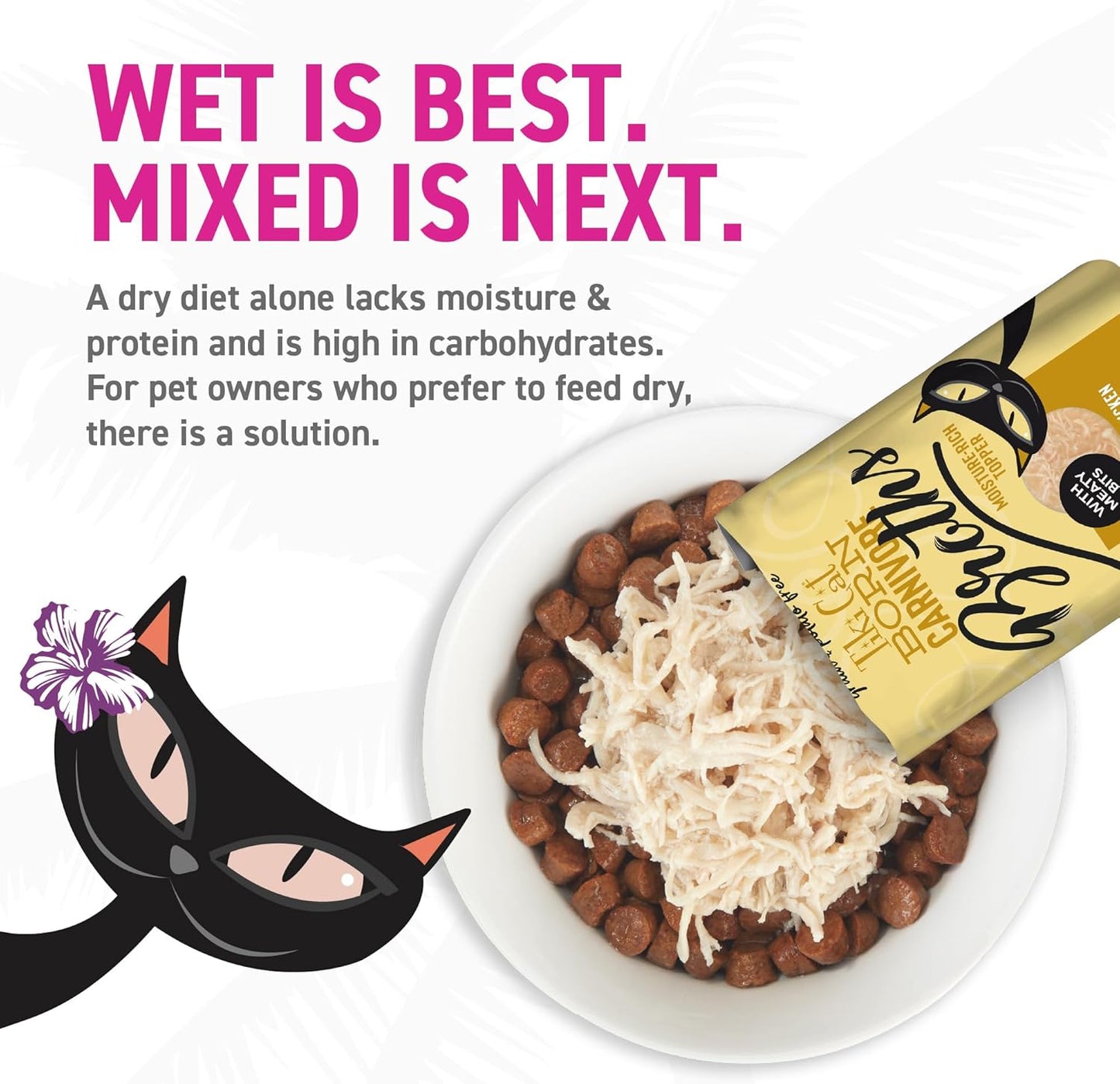 Tiki Cat Born Carnivore Broths Variety Pack, Meaty Bites, Hydration and Flavor Supplement Wet Cat Food Topper, 1.3 oz. Pouch (Pack of 12)