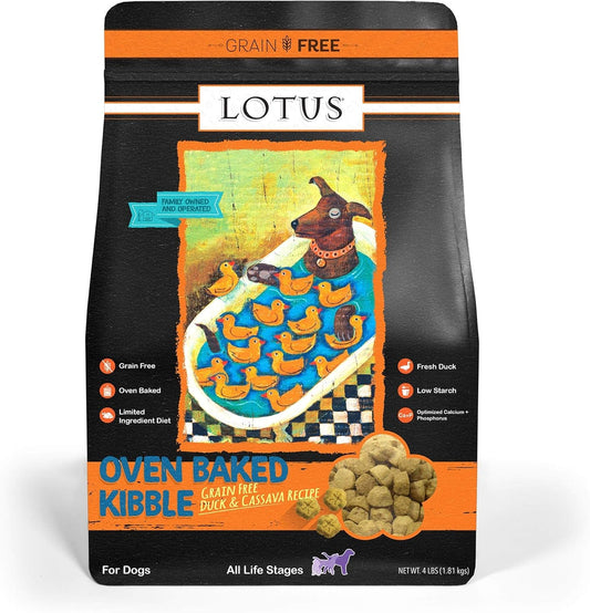 Lotus Dry Dog Food, 4 Lb., Duck And Sweet Potato