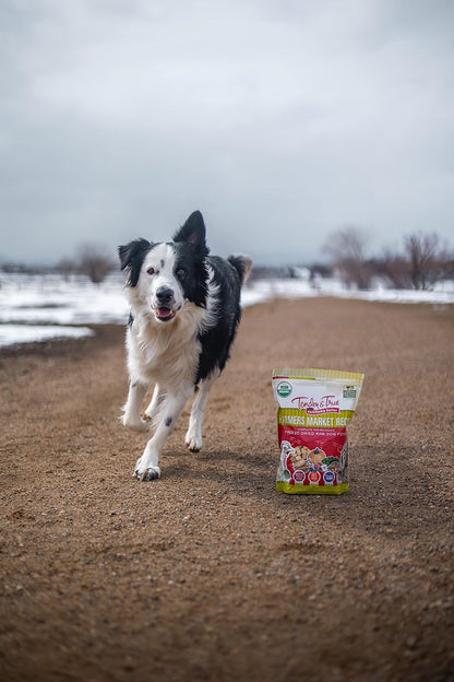 Tender & True Pet Nutrition Farmers Market Recipe Freeze Dry Raw Dog Food, 1 lb.
