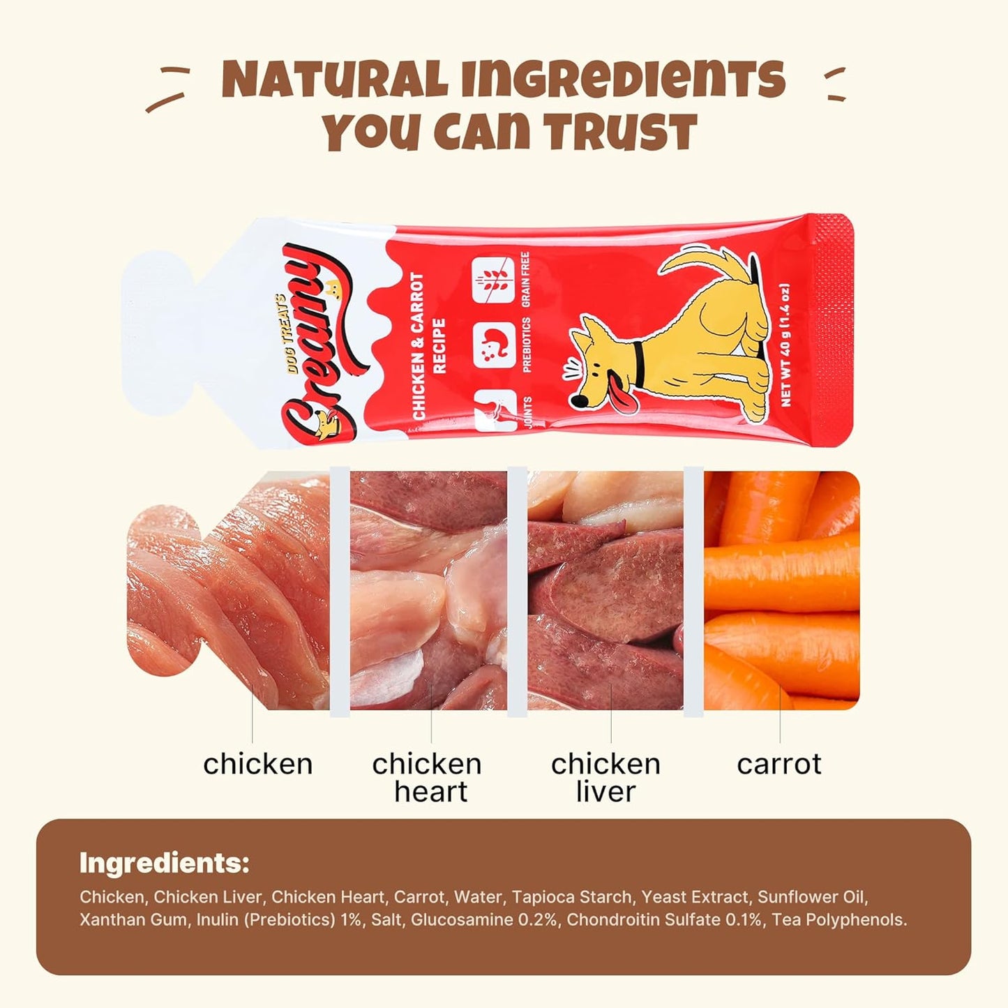 M-PETS Dog Training Treats 2-Pack Bundle: (1) Chicken Crunch Sticks (30 Count) + (1) Chicken Flavor Puree Tubes (8 Pack)