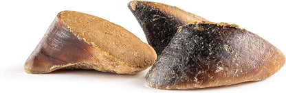 Jack&Pup Filled Cow Hooves for Dogs, Cow Hoofs for Dogs, Natural Dog Chews, Stuffed Bones (Bacon and Cheese Flavor) 5 Pack