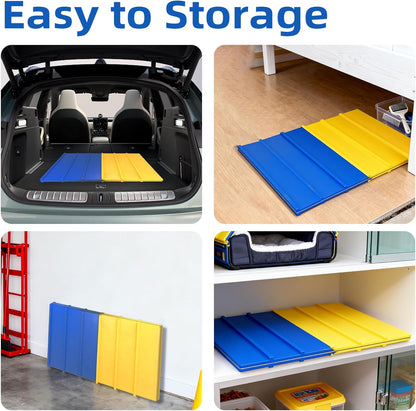 Dog Agility A Frame for Large Dogs, 84” x 24” Dog Agility Course Backyard Set, Dog Agility Equipment Outdoor for Jumping Climbing