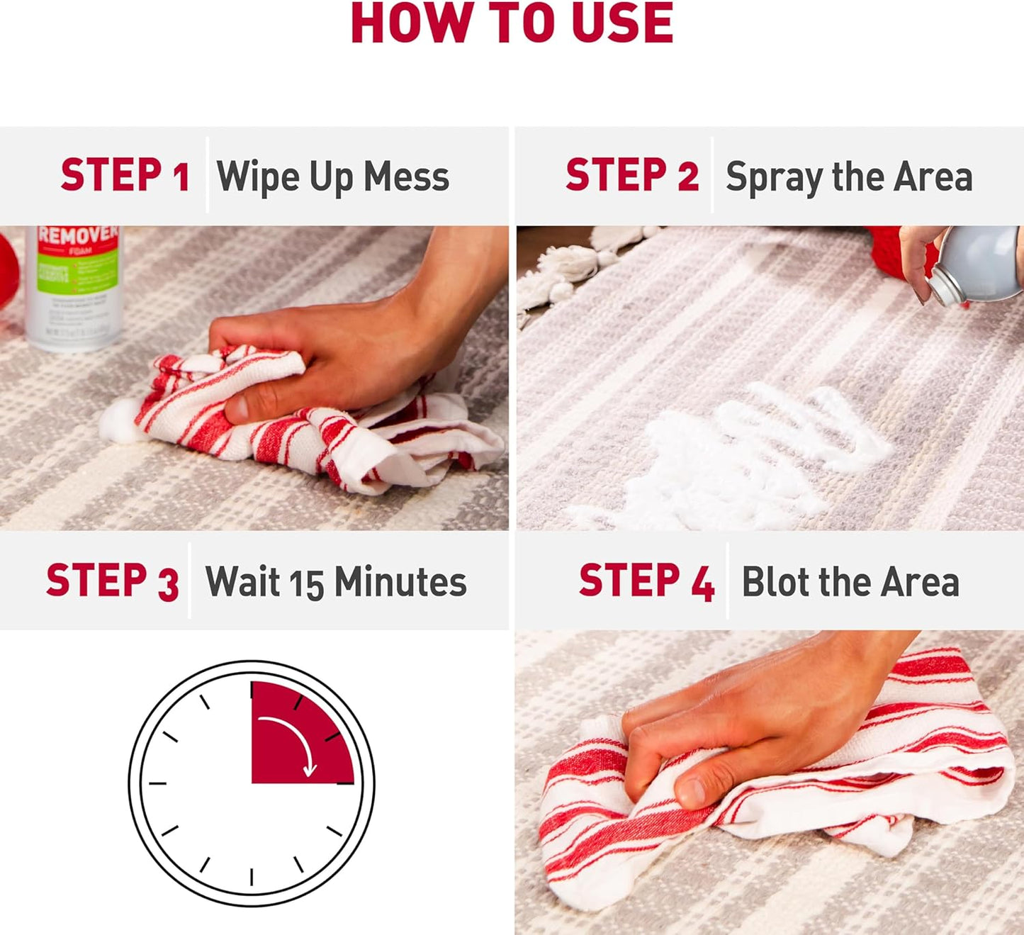 Nature’s Miracle Advanced Stain and Odor Eliminator Foam Cat 17.5 Ounces, for Severe Cat Messes, Aerosol