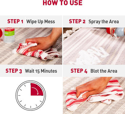 Nature’s Miracle Advanced Stain and Odor Eliminator Foam Cat 17.5 Ounces, for Severe Cat Messes, Aerosol