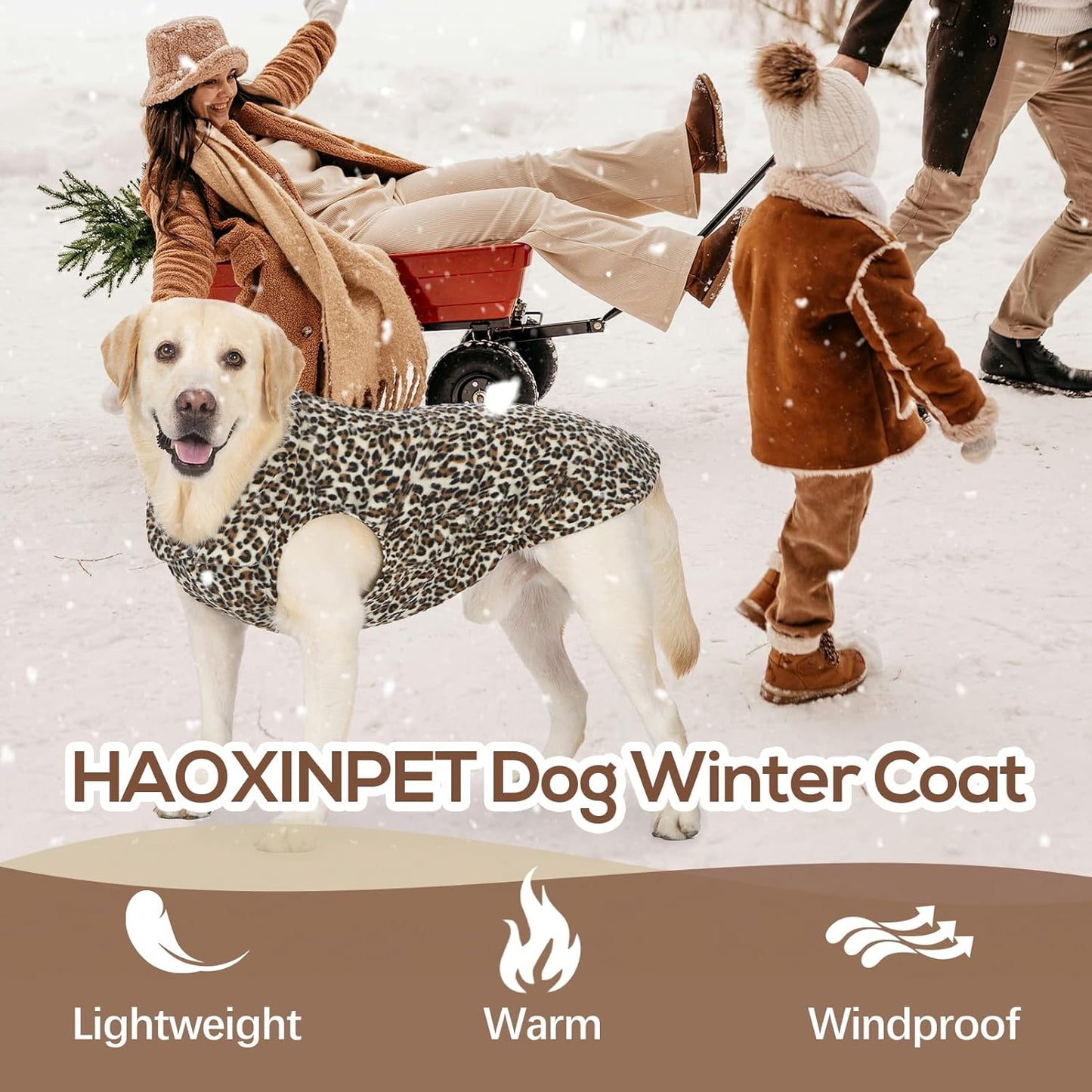 Dog Winter Colthes for Small Medium Large Dogs, Pullover Warm Fleece Vest Sweatshirt, Plaid Thermal Doggy Sweater, Stretchy Puppy Cold Weather Coats