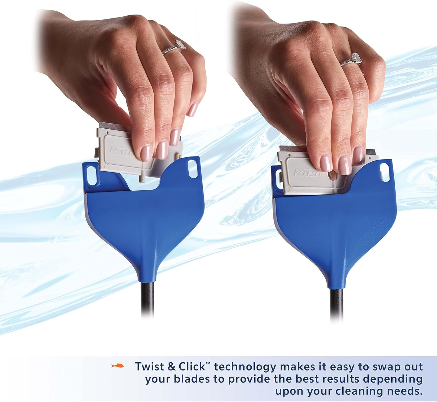 Aqueon ProScraper 3.0™ Short Aquarium Algae Scraper (Pack of 4)