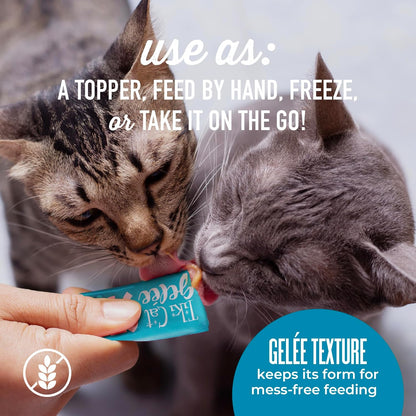 Tiki Cat Stix Gelee Wet Cat Treats, Chicken, 3 oz. Pouch (12 Count) (Pack of 2)