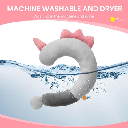 Dog Pillow - Soft Neck Pillows for Dogs, Washable Dog Calming Pillow for Better Sleep, Reduces Anxiety, Gift for Medium/Large Dogs and Cats