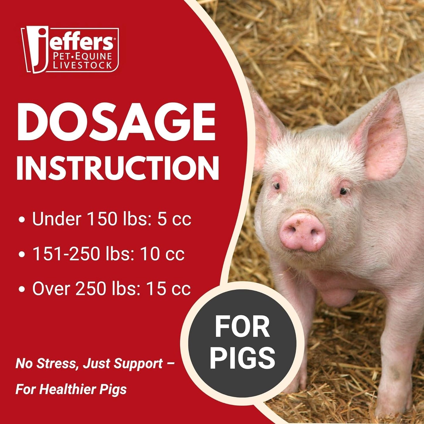 Jeffers Vita-Min Gel for Livestock & Horses – Multivitamin & Mineral Supplement with Selenium, Zinc, Potassium & Turmeric – Easy Oral Gel for Cattle, Goats, Sheep & Pig – 30 cc (1 oz) Tube