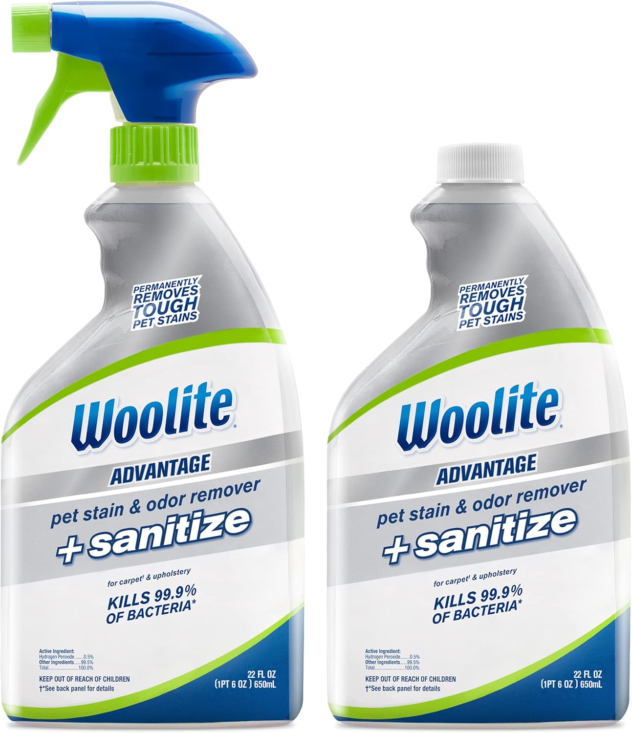 Bissell Woolite® Advantage Pet Stain & Odor Remover + Sanitize, 3327