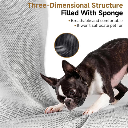 Dog Lift Harness for Large Dogs, Full Body Support Sling with Adjustable Control Handle for Senior or Injured Pets, Hands Free Shoulder Pet Carrier(Black,XL)