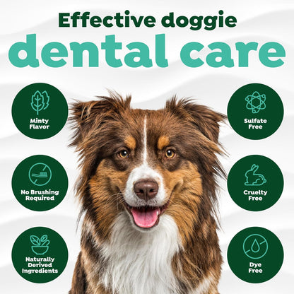 TropiClean Fresh Breath Oral Care Spray for Dogs & Cats | Dog Breath Spray | Mint Breath Freshener | Pet Bad Breath Treatment | Made in The USA | 4 oz