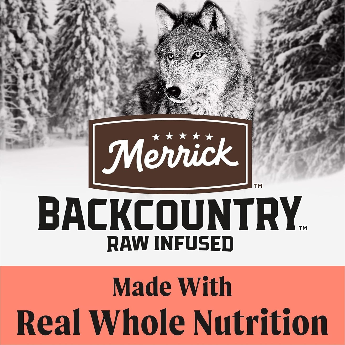 Merrick Backcountry Healthy Grains Premium Dog Food Kibble with Freeze Dried Raw Pieces, Pacific Catch Recipe - 20.0 lb. Bag