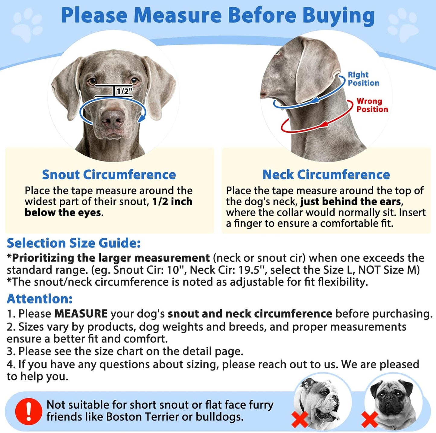 BARKLESS No Pull Dog Head Collar for Gentle Training Walking, Soft Padded Head Halter with Collar Safety Clip, Comfortable Fit Muzzle Leash with Reflective Strap for Medium Large Dog (Grey, XL)