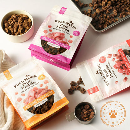 Full Moon Pure Protein Air Dried Dog Food | Homestead Turkey Recipe 1lb