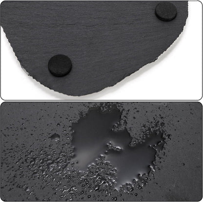 3 Pack Reptile Basking Platform, 11''x5.5'' Tortoise Rock Plates, Bearded Dragon Feeding Slate, Lizard Bathing Resting Rock Slab for Gecko Chameleon Snake Frog Habitat Accessories