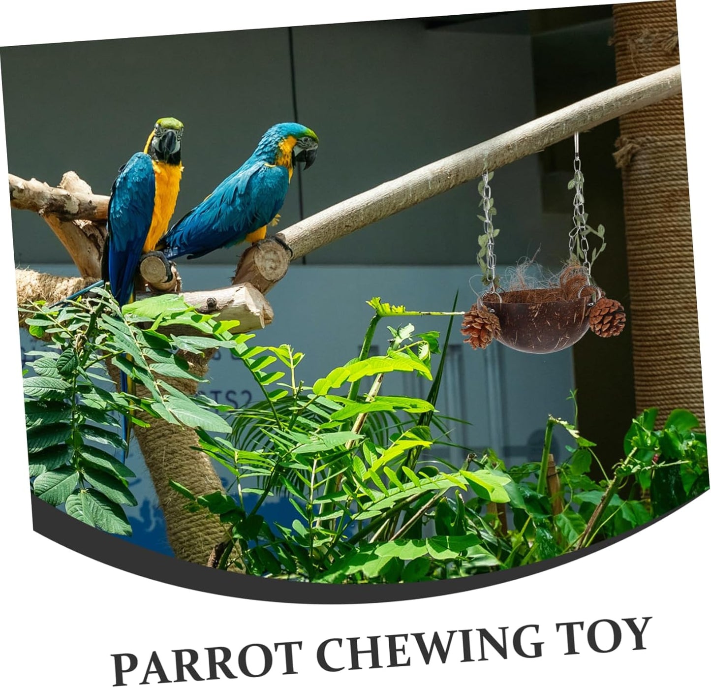 Parrot Sleeping Bed Bird Hammock Pet Bird Hanging Hut for Parrots Nest Swing