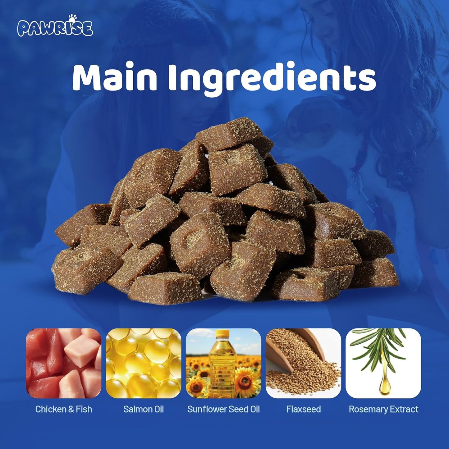 All-in-One Dog Multivitamin – Hip & Joint, Skin, Coat, Digestion & Immune Support – Soft Chews with Biotin, Glucosamine & Omega-3 – 150ct Chicken Flavor | Manufactured in USA