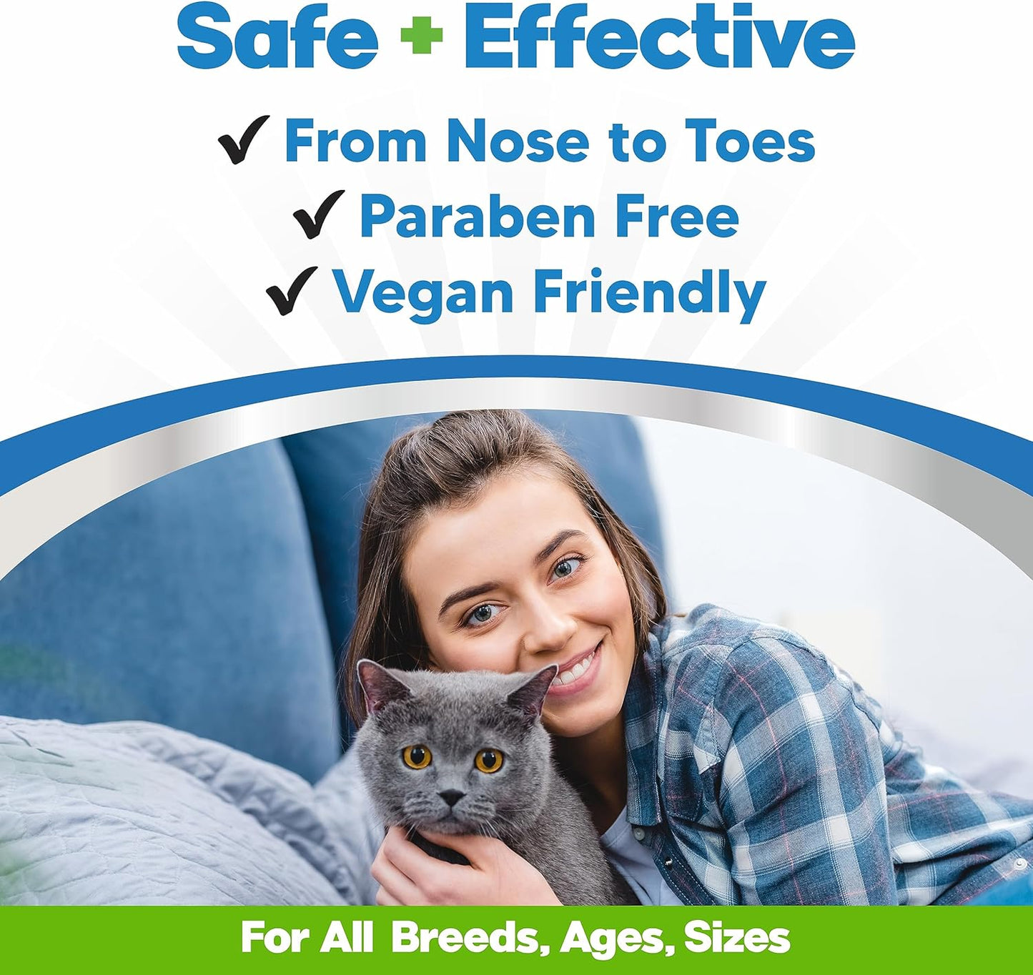 Lick Safe Cat Paw Balm - 0.15 Oz Paw Balm for Cats - Natural Paw Butter for Cats - Vet Recommended Cat Paw Protection - Paw Wax for Cats - Fix Dry Cracked Paws - Cat Paw Moisturizer Stick - Cat Stuff