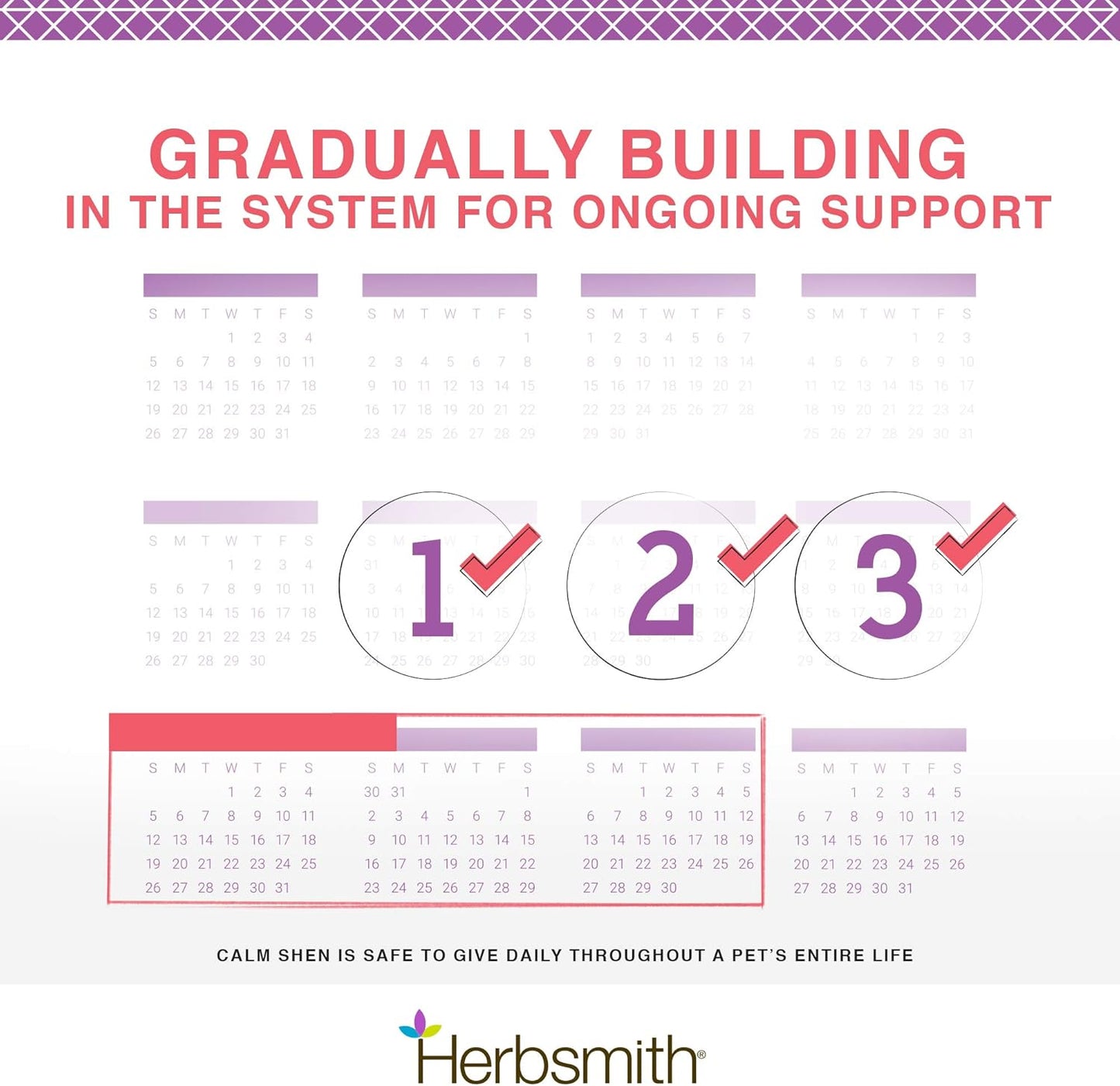 Herbsmith Calm Shen – Herbal Blend for Dogs & Cats – Natural Anxiety Remedy for Dogs & Cats – Feline and Canine Calming Supplement – 270 Tablets