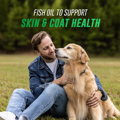 Nutramax Welactin Omega 3 Fish Oil for Dogs, Skin and Coat Health Supplement, Plus Joint, Immune, Kidney, and Brain Support, Premium Omega 3 Fatty Acids, For Dogs of all Sizes, 16 Ounce Liquid (3 Pk)