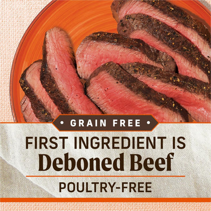 Merrick Lil’ Plates Premium Grain Free Dry Dog Food For Small Dogs, Real Texas Beef And Sweet Potato Kibble - 4.0 lb. Bag