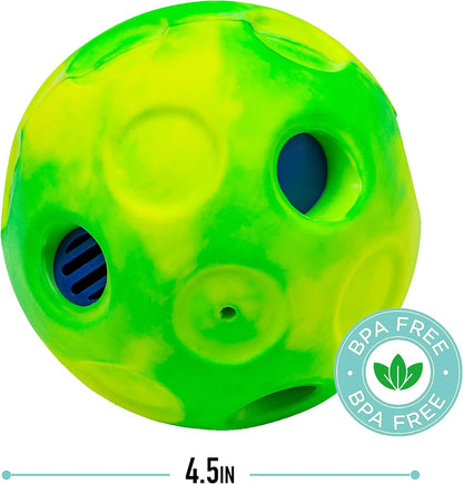 Franklin Pet Supply Co. RSF Laugh and Wiggle Ball – Interactive – Fun Small 4.5" Ball for Dogs or Cats– Encourage Endless Play
