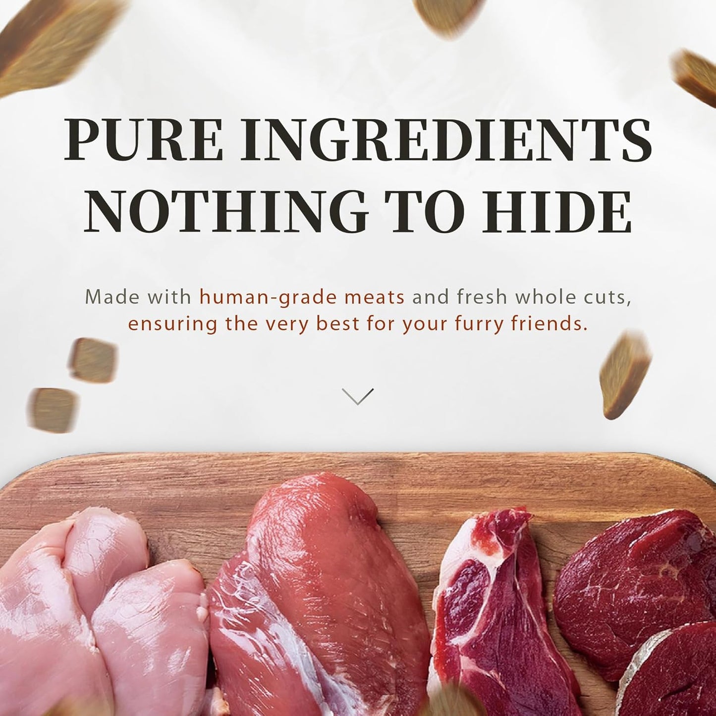 Herz Air-Dried Dog Food Lamb & Duck Liver Recipe 2.2 lb, All-Natural, High-Protein, Grain-Free, Limited Ingredients, Complete & Balanced, Premium Canine Cuisine