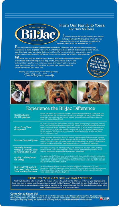 Bil Jac Small Breed Select Dry Dog Food, 6 lb