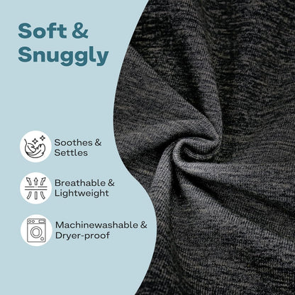 Supet Dog Carrier Sling for Small Dogs, Front Facing Cat Sling Carrier Chest, Hands Free Pet Sling Carrier, Adjustable Dog Front Carrier, Reducing Back Pain