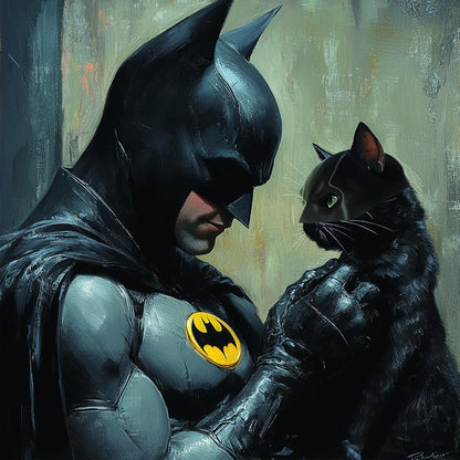 Cat Bat Mask Halloween Costumes Accessories for Cats, Cat Bat Cosplay Apparel (Medium, Black Bat)