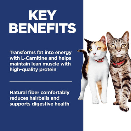 Hill's Science Diet Multi-Benefit, Adult 1-6, Multiple Benefit, Dry Cat Food, Chicken Recipe, 7 lb Bag