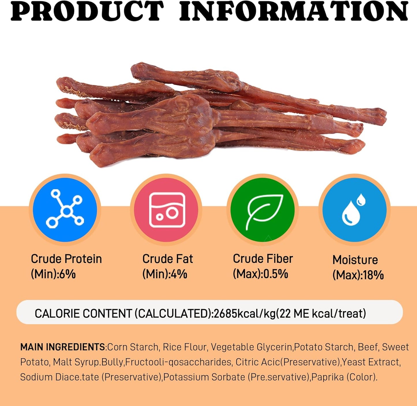 Rawhide Free Dog Chews Long Lasting,7inch Bully Sticks Alternative Healthy Treats for Medium/Large Dogs,Low Odor & Digestible Bully-Flavor Dog Snacks with Sensitive Stomachs,10 Count