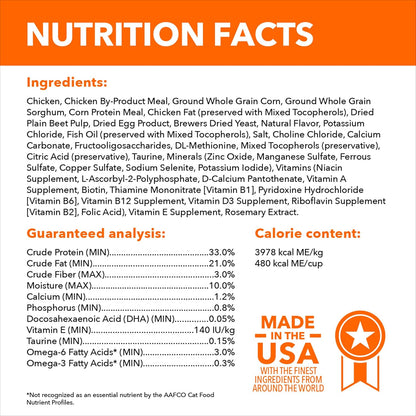 IAMS Proactive Health Healthy Kitten Dry Cat Food with Chicken, 7 lb. Bag